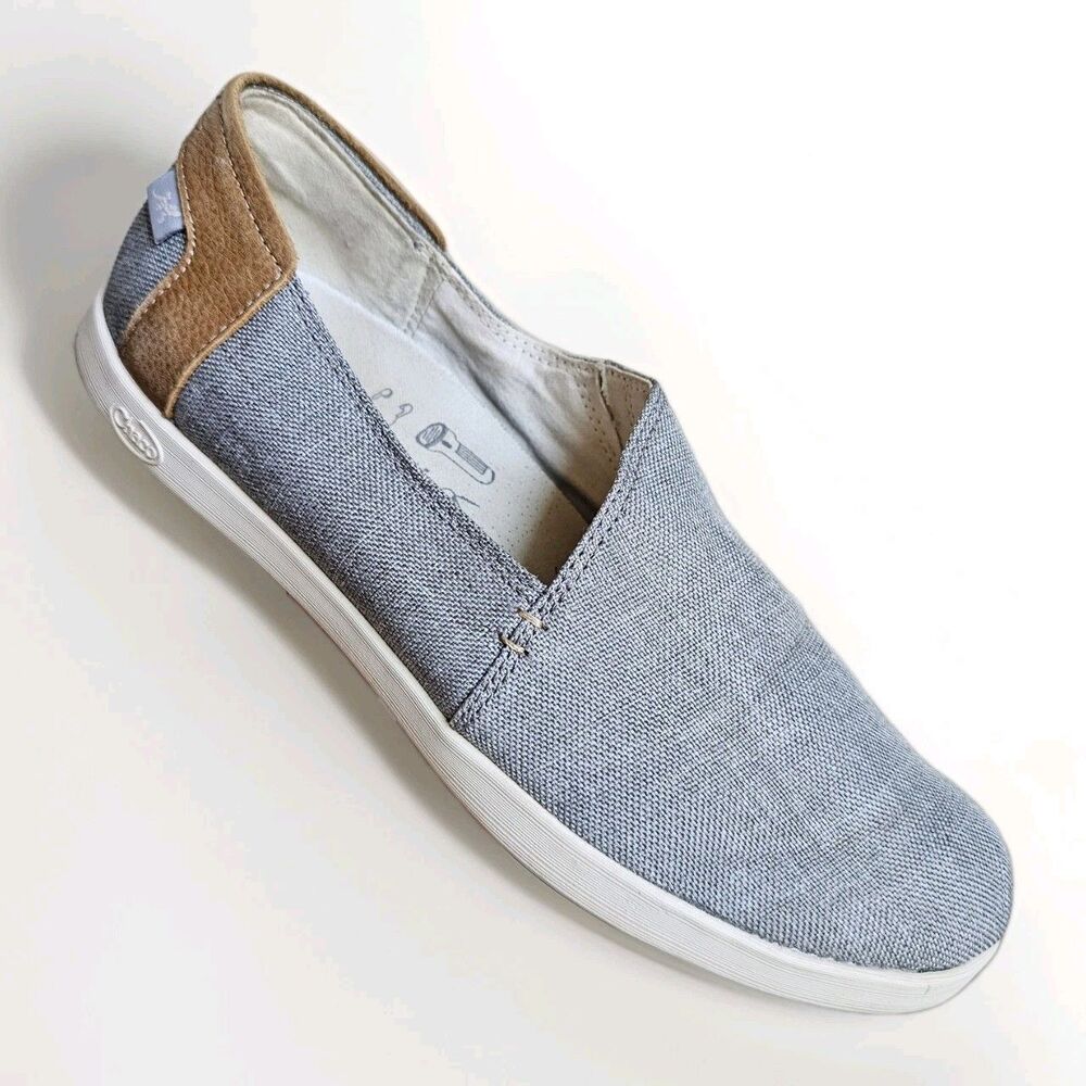Chaco Ionia Gray Canvas Slip On Comfort Sneaker Women's Size US 9.5 / EU 40.5